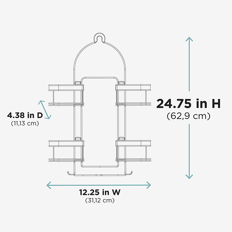 Rebrilliant Lateafa Shower Caddy Wayfair